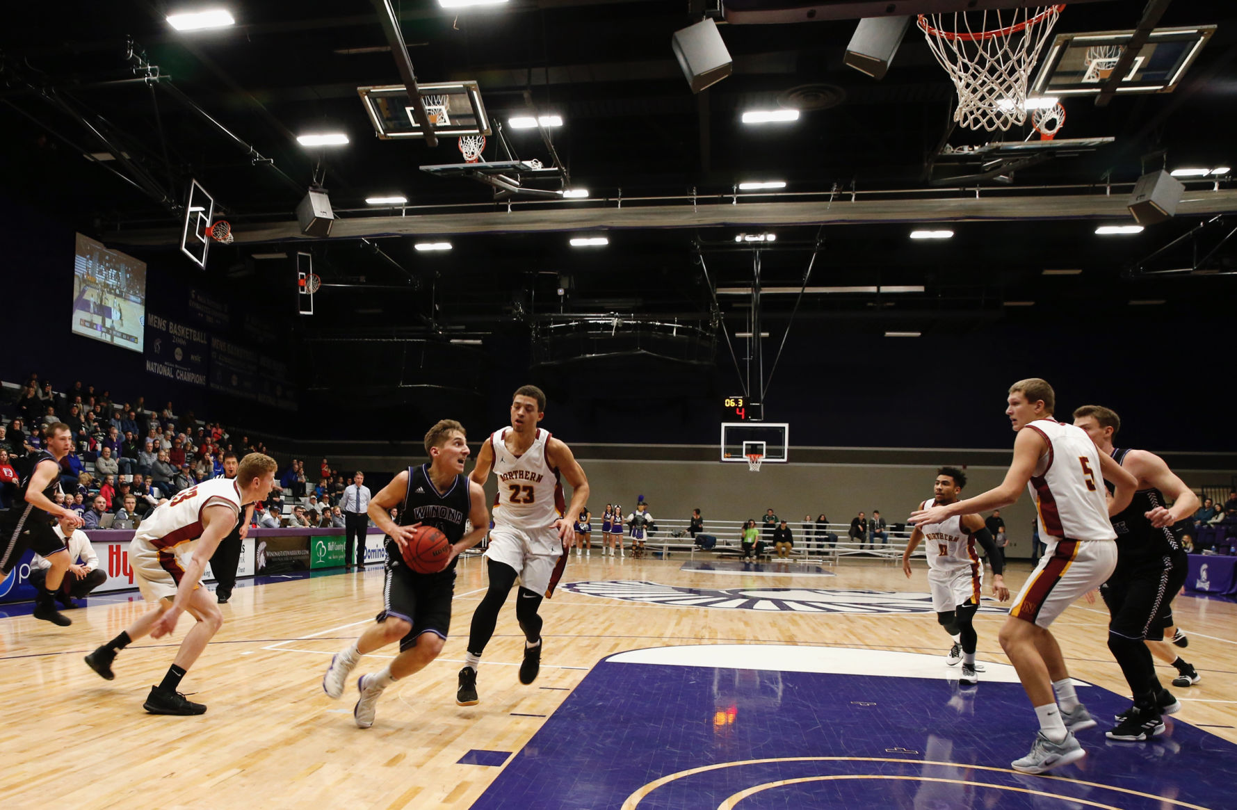 WSU MBB vs Northern ST 4